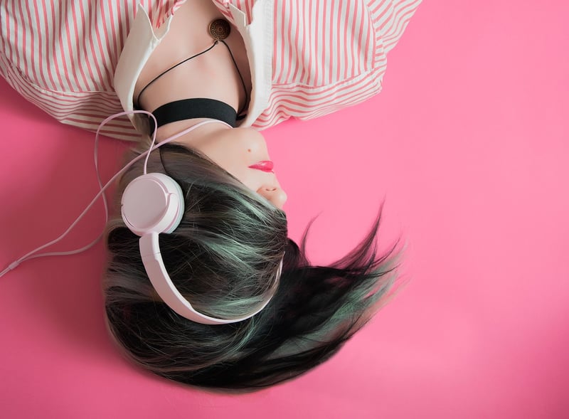 Headphones Music Listening